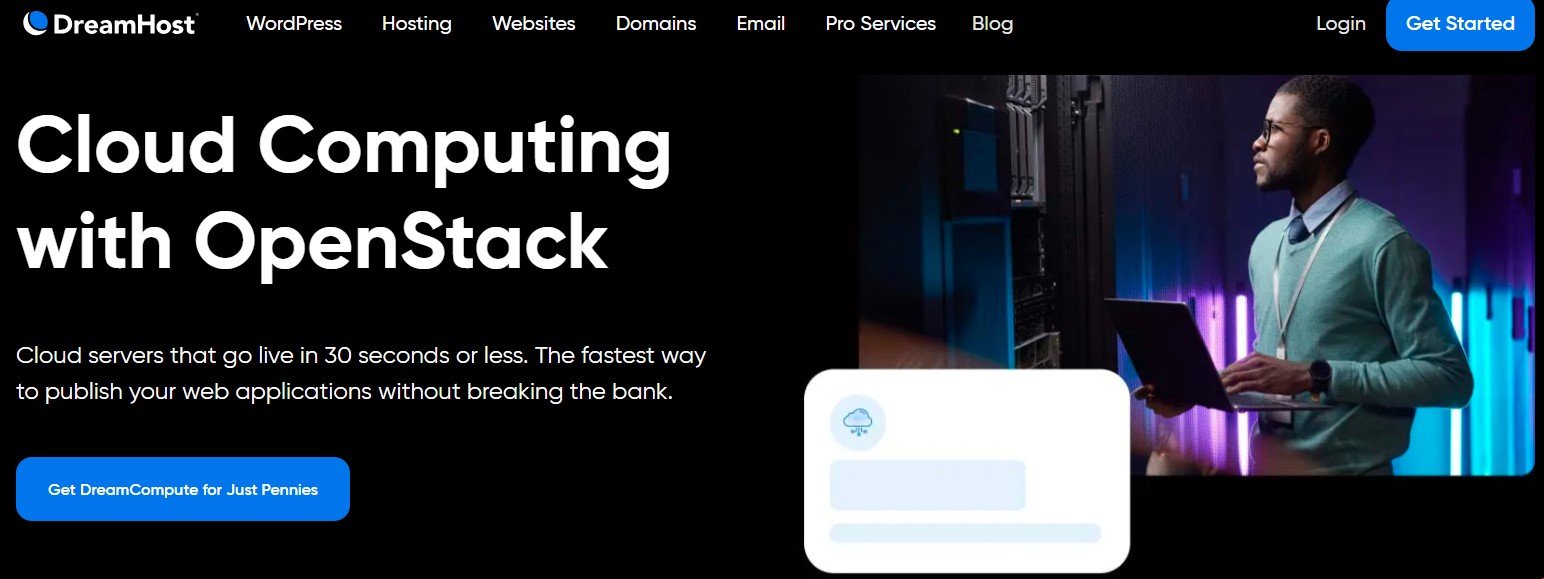 DreamHost Web Hosting Cloud Hosting