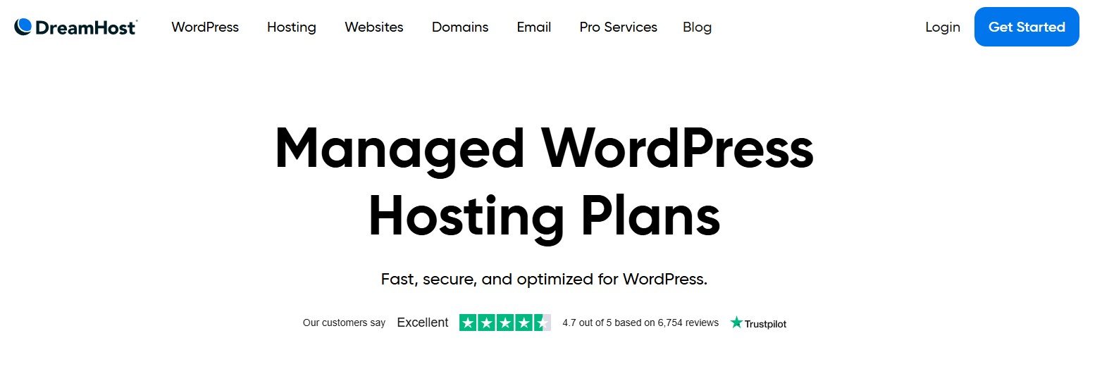 DreamHost Web Hosting WordPress Hosting