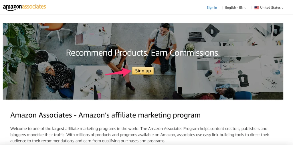 How to become an Amazon affiliate