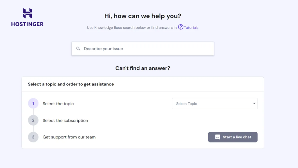 hostinger review knowledge base how can we help Customer Support